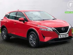 Red Used 2022 Nissan Qashqai Visia SUV | £13,699 (Super price)