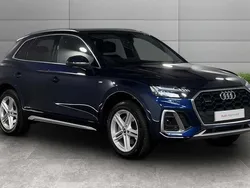 Blue Used 2024 Audi Q5 S-Line SUV | £39,999 (Fair price)