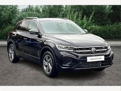 Black Used 2025 VW T-Roc R-line SUV | £27,495 (Fair price)