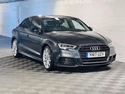 Grey Used 2017 Audi A3 Black Edition Sedan | £10,989 (Fair price)