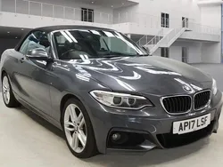 Grey Used 2017 BMW 218 M Sport Cabriolet | £10,490 (Fair price)
