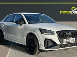 White Used 2023 Audi Q2 Black Edition SUV | £26,298 (Fair price)