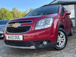 Red Used 2012 Chevrolet Orlando LT MPV | £2,350 (Fair price)