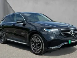 Obsidian black metallic Used 2021 Mercedes EQC400 AMG Line Premium Plus SUV | £30,174 (Expensive)