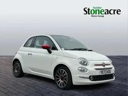 White Used 2023 Fiat 500 Red Hatchback | £12,495 (A bit pricey)