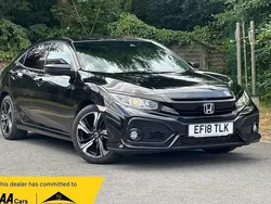Black Used 2018 Honda Civic SR Hatchback | £12,190 (Fair price)