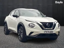 White Used 2021 Nissan Juke Acenta SUV | £12,991 (Fair price)