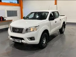 White Used 2018 Nissan Navara Visia Pickup | £7,100