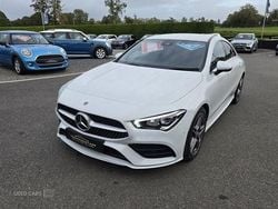 White Used 2021 Mercedes CLA220 AMG Line Premium Sedan | £23,950 (Fair price)
