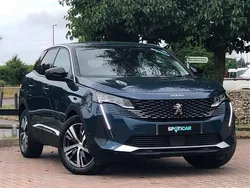 Blue Used 2021 Peugeot 3008 Allure SUV | £18,893 (Fair price)