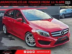 Red Used 2016 Mercedes B180 AMG Line Premium MPV | £8,990 (Fair price)