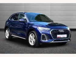 Blue Used 2022 Audi Q5 S-Line SUV | £30,990 (Fair price)