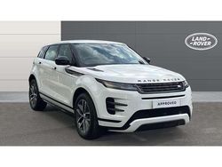White Used 2025 Land Rover Range Rover evoque SE Dynamic SUV | £38,844 (A bit pricey)