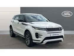 White Used 2025 Land Rover Range Rover evoque SE Dynamic SUV | £40,473 (Expensive)