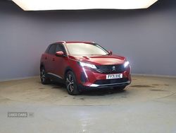 Red Used 2021 Peugeot 3008 Allure Premium Hatchback | £15,490 (Fair price)