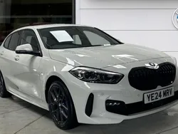 White Used 2024 BMW 116 M Sport Hatchback | £24,895 (Fair price)
