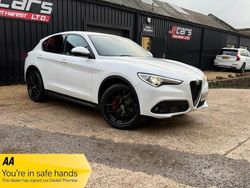 White Used 2017 Alfa Romeo Stelvio SUV | £15,995 (Expensive)