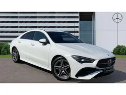 White Used 2024 Mercedes CLA180 Executive Sedan | £28,123 (Fair price)
