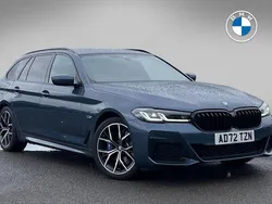 Blue Used 2023 BMW 530e M Sport Estate | £32,990 (A bit pricey)