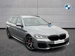 Grey Used 2024 BMW 530e M Sport Estate | £41,989 (Expensive)