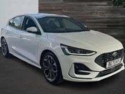 White Used 2023 Ford Focus ST-Line X Hatchback | £20,404 (A bit pricey)