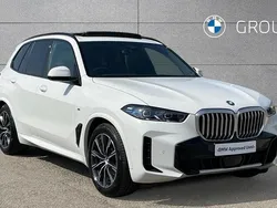 White Used 2024 BMW X5 M Sport SUV | £65,995 (Good price)