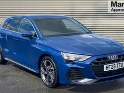 Blue New 2025 Audi A3 S-Line Hatchback | £29,248 (Fair price)