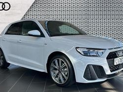 White New 2025 Audi A1 Sportback S-Line Hatchback | £23,700