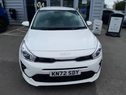 Clear white Used 2022 Kia Rio 2 Hatchback | £13,995 (Fair price)