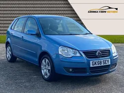 Blue Used 2008 VW Polo Match Hatchback | £2,995 (Fair price)