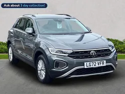 Grey Used 2022 VW T-Roc Life SUV | £20,678 (Fair price)