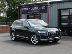 Green Used 2023 Audi Q7 S-Line SUV | £44,800 (Fair price)