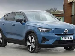 Fjord blue Used 2022 Volvo C40 Pro SUV | £27,795 (Fair price)