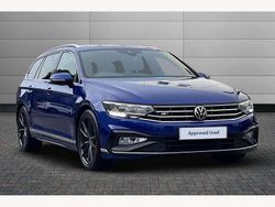 Blue Used 2022 VW Passat R-line Estate | £31,495