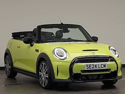 Zesty yellow Used 2024 Mini Cooper S Cabriolet Exclusive Cabriolet | £23,298 (Good price)