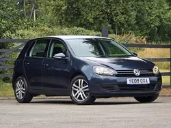 Blue Used 2009 VW Golf VI SE Hatchback | £4,975 (Expensive)