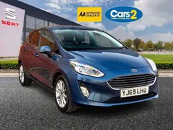Blue Used 2019 Ford Fiesta Titanium X Hatchback | £9,990 (Fair price)