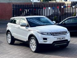White Used 2012 Land Rover Range Rover evoque Prestige SUV | £7,499 (Fair price)