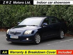 Blue Used 2008 Toyota Avensis Hatchback | £2,499 (Fair price)