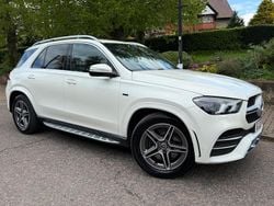White Used 2021 Mercedes GLE350 AMG line Estate | £27,995 (Good price)