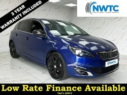 Blue Used 2016 Peugeot 308 GT-line Hatchback | £6,595 (Fair price)