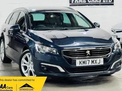 Blue Used 2017 Peugeot 508 Allure Estate | £5,000 (Fair price)