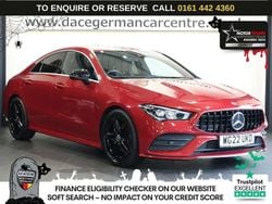 Red Used 2022 Mercedes CLA180 AMG line Sedan | £19,750 (Good price)