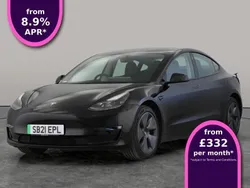 Black Used 2021 Tesla Model 3 Long Range Sedan | £20,556 (Fair price)
