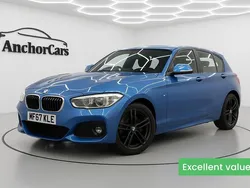 Blue Used 2017 BMW 118 M Sport Hatchback | £10,650 (Fair price)