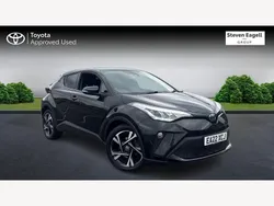 Black Used 2022 Toyota C-HR Design SUV | £18,635 (Fair price)