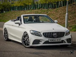 White Used 2018 Mercedes C300 AMG Line Premium Cabriolet | £18,850 (A bit pricey)
