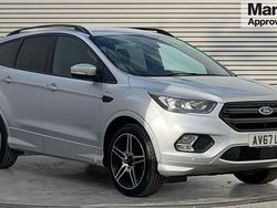 Silver Used 2017 Ford Kuga ST-Line SUV | £12,337