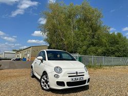 White Used 2014 Fiat 500 S Hatchback | £4,495 (Fair price)