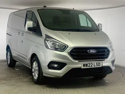 Silver Used 2022 Ford Transit Custom Limited Van | £17,995 (Fair price)